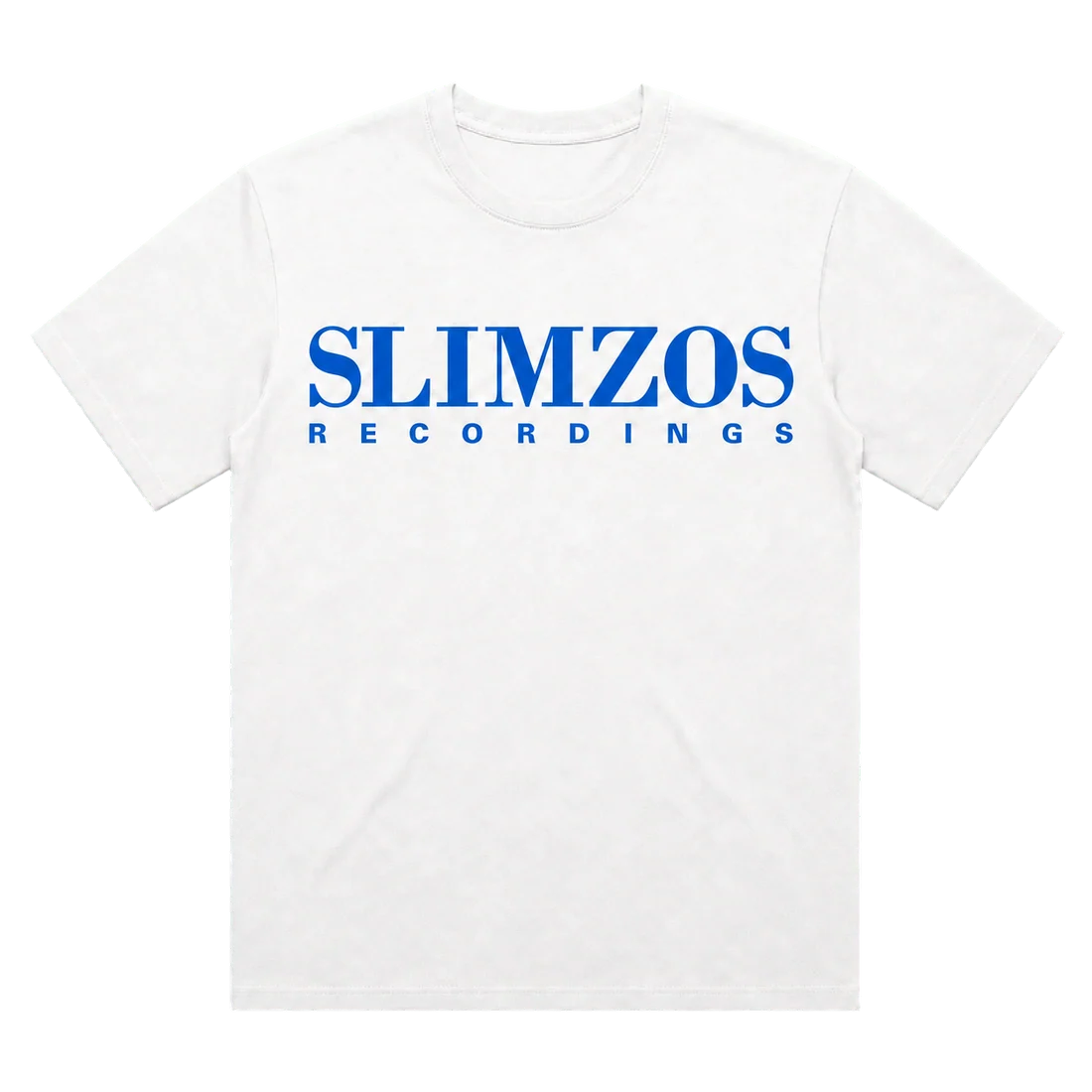 Slimzos Tee / White + Blue