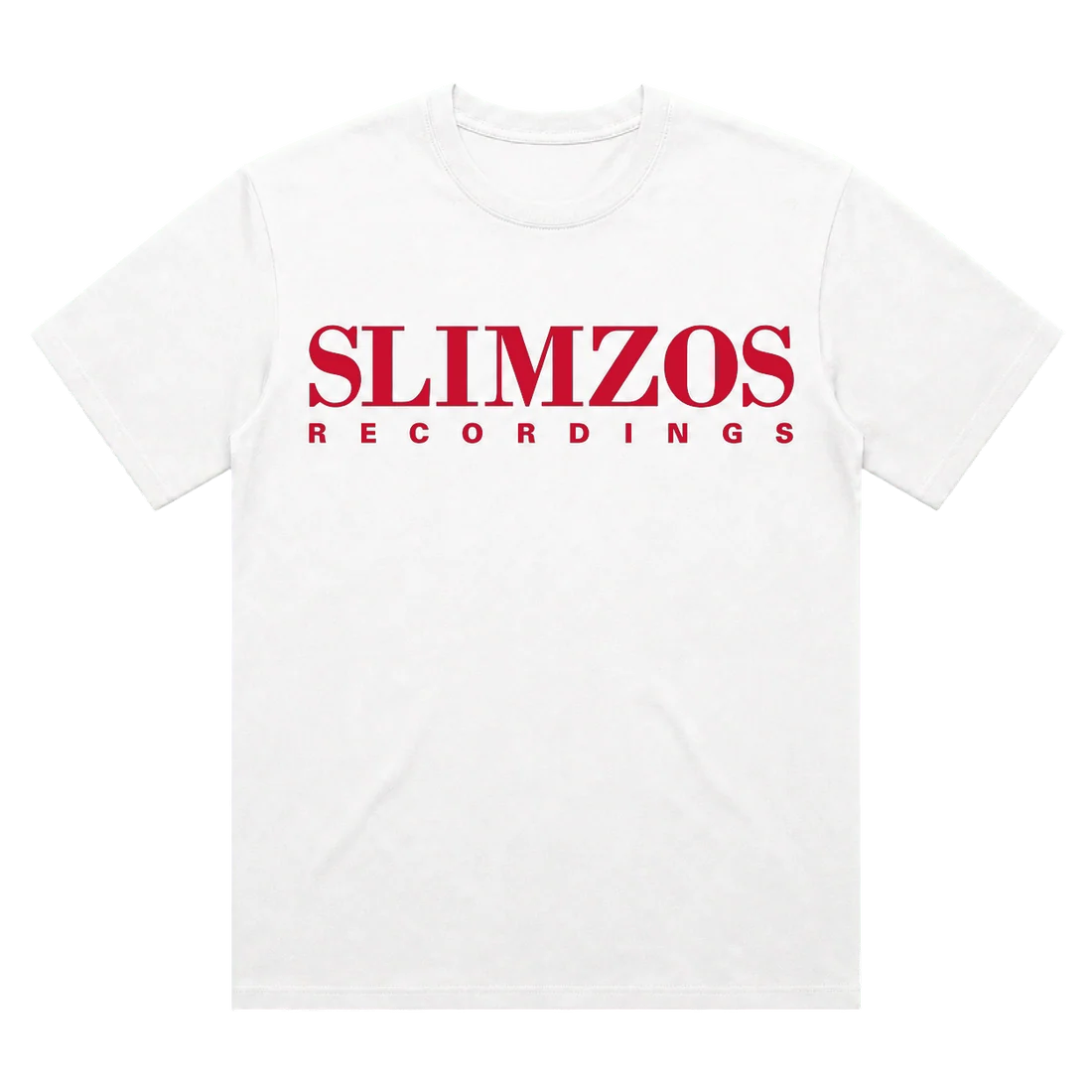 Slimzos Tee / White + Red